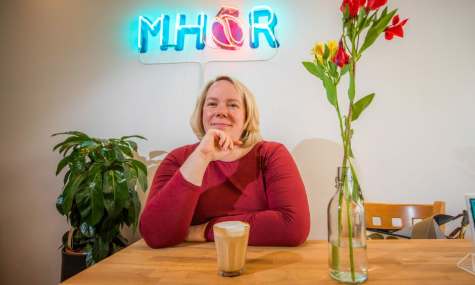Tricia Fox, co-founder of Mhor Coffee House