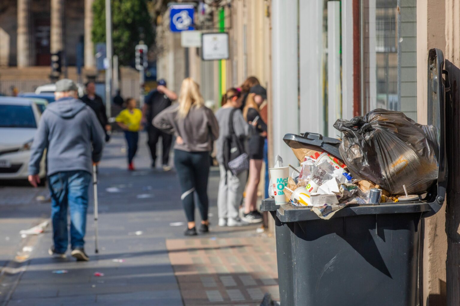 Dundee business owners say city an 'eyesore' amid bin strike