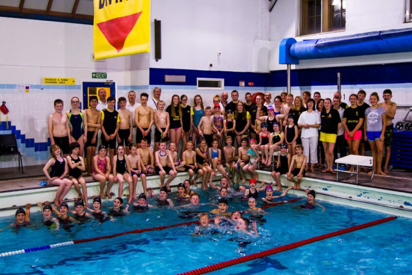 Forfar baths final swimming gala