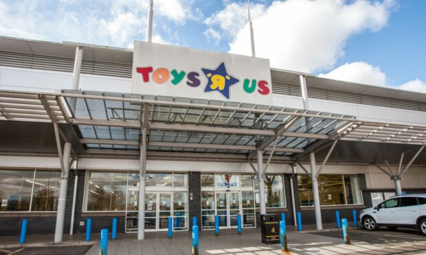 The former Toys R Us store in Dundee. Image: Steve MacDougall/DC Thomson