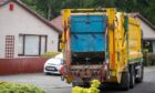 It is feared some Fife streets could become inaccessible to bin lorries if pavement parking is banned. Image: Steve Brown/DC Thomson