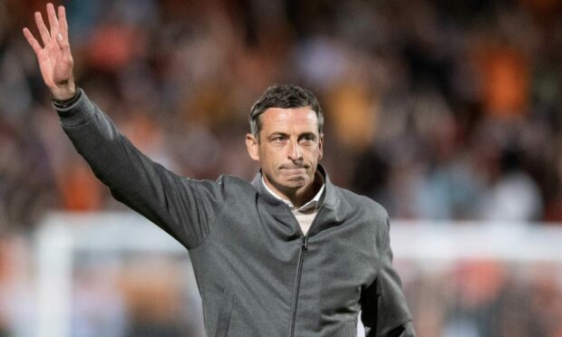 Jack Ross salutes the fans