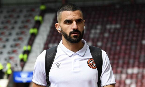 Behich is yet to play at Tannadice