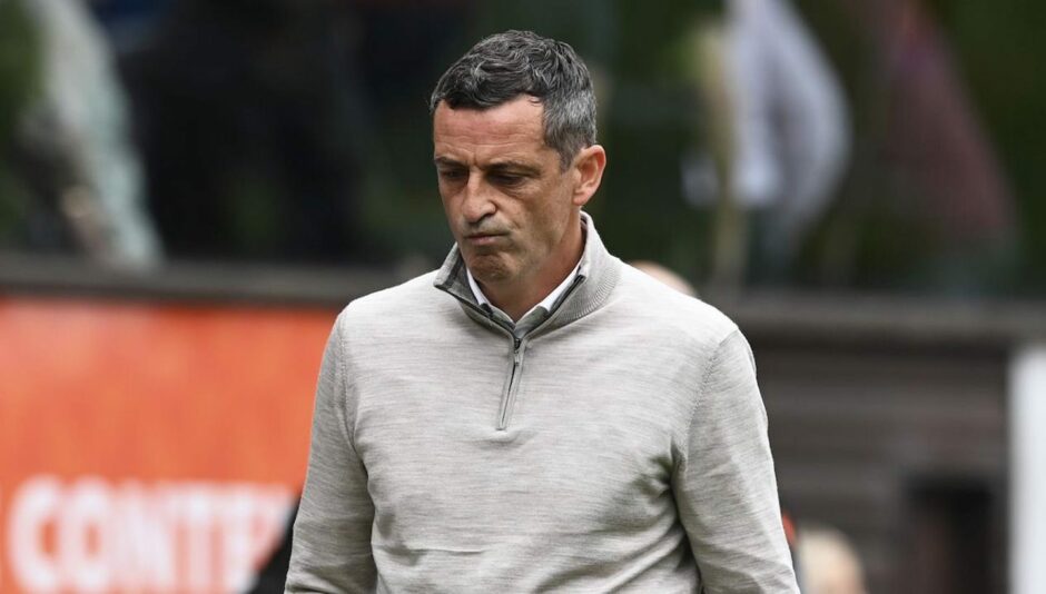 Dundee United manager Jack Ross.