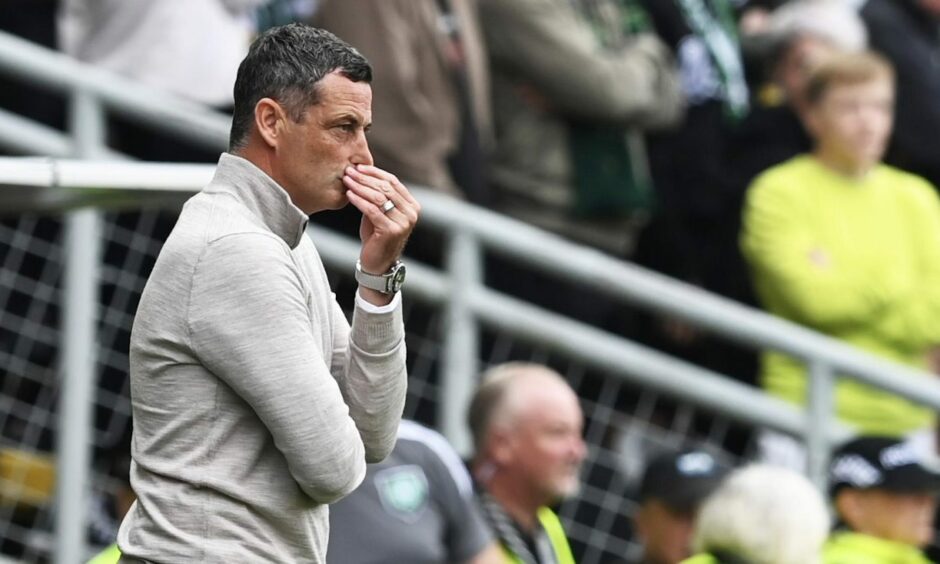 Jack Ross, who was sacked after 10 weeks in charge. 