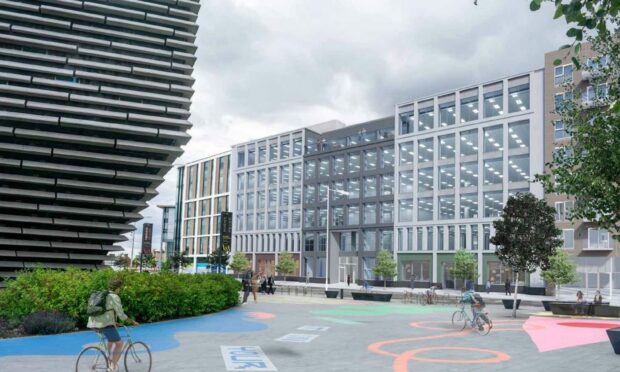 Site 6: First look at plans for second office block at Dundee Waterfront