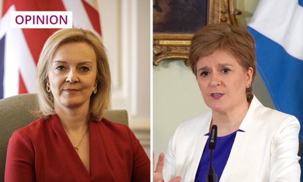 Liz Truss sparked anger among supporters of Nicola Sturgeon this week.