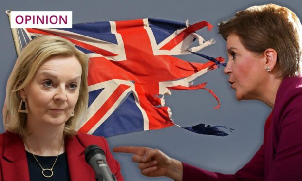 KIRSTY STRICKLAND: If Liz Truss thinks she can ignore Nicola Sturgeon the Union might just go away