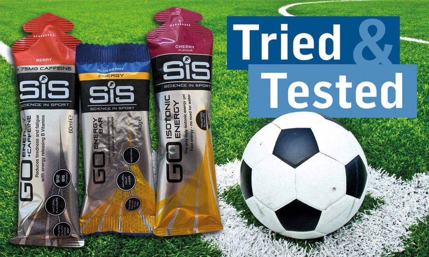 Do energy gels help you last longer on the football pitch?