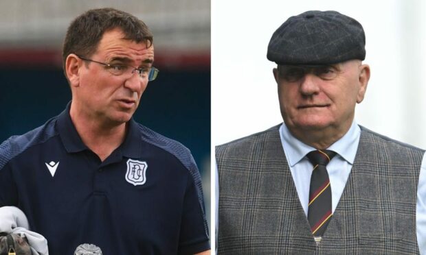 Dundee manager Gary Bowyer and Arbroath boss Dick Campbell go head to head today.