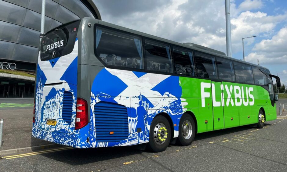Bus for 99p launched from Dundee to Glasgow and Aberdeen