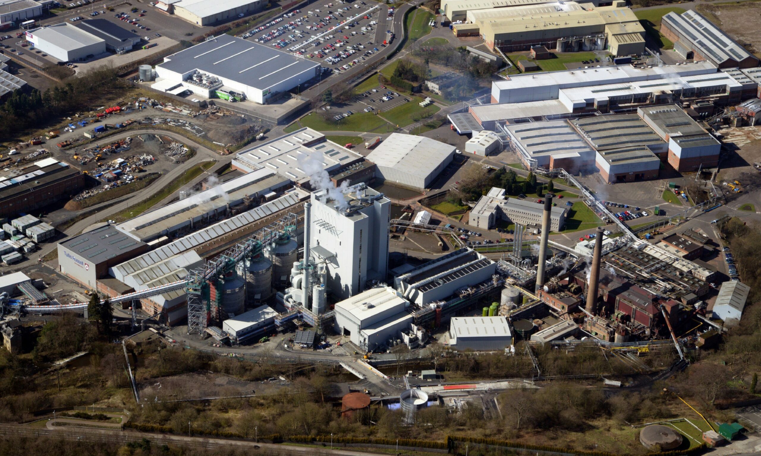 If approved, the Glenrothes electricity plant will be built at the RWE site..