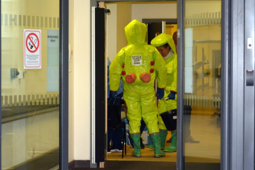 NHS Fife major incident drill