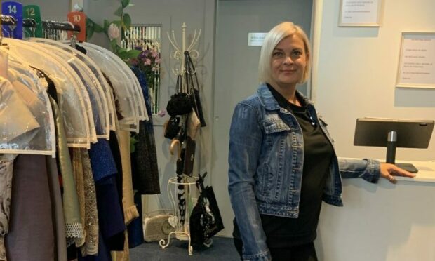 Debbie Murray, owner of Pre-Amado on Carnoustie High Street.