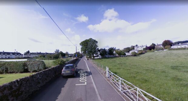 Losset Road, Alyth. Image: Google Maps.