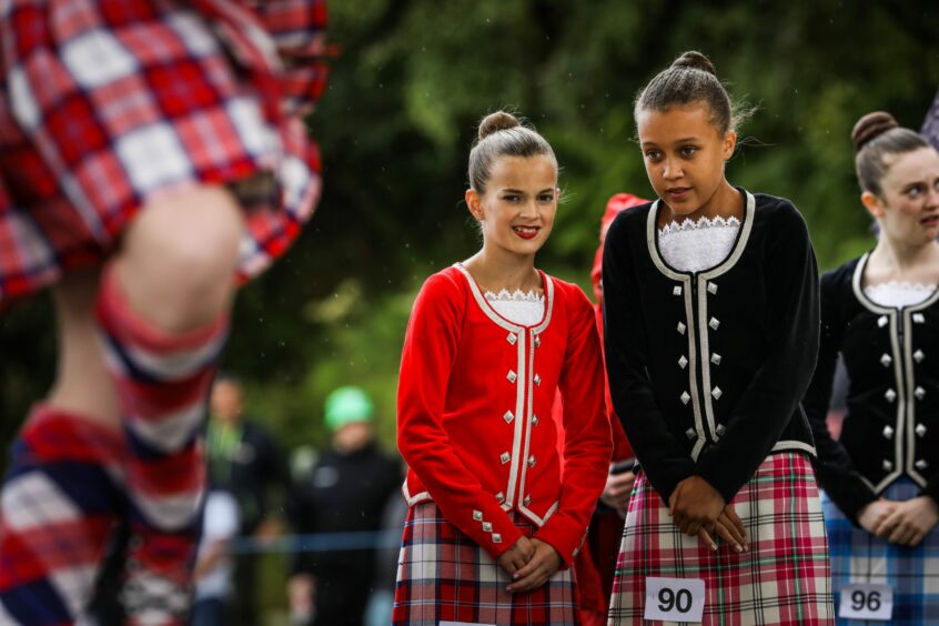 highland dancing at Glenisla games