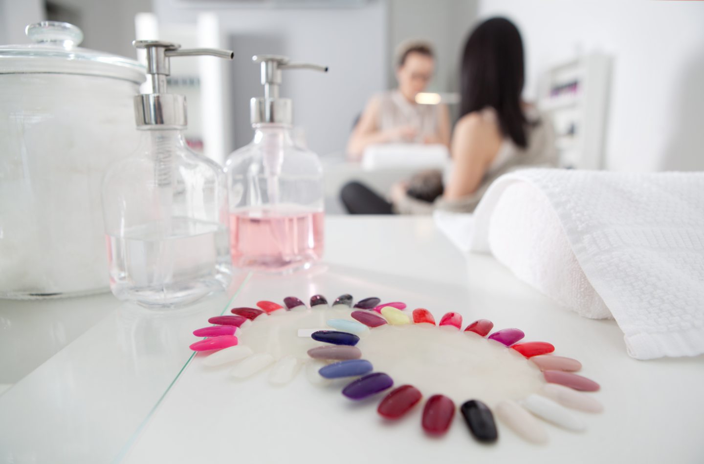 BIAB Did builder In A Bottle Extensions At Dundee Salon Transform Bitten Nails 