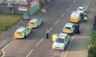 Police on Arklay Street in July 2021.
