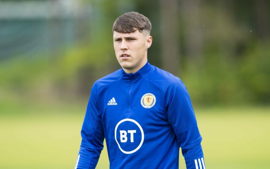 Josh Mulligan is aiming to add to his five Scotland U/21 caps. Image: SNS