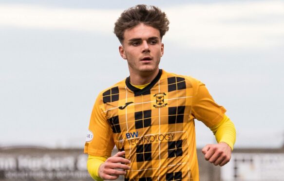 East Fife winger Jack Healy