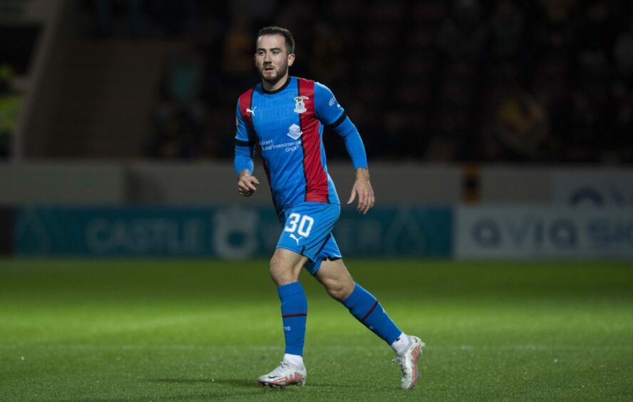 Steven Boyd in action for Inverness