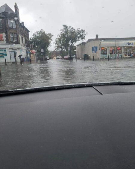 Floods in Rosyth