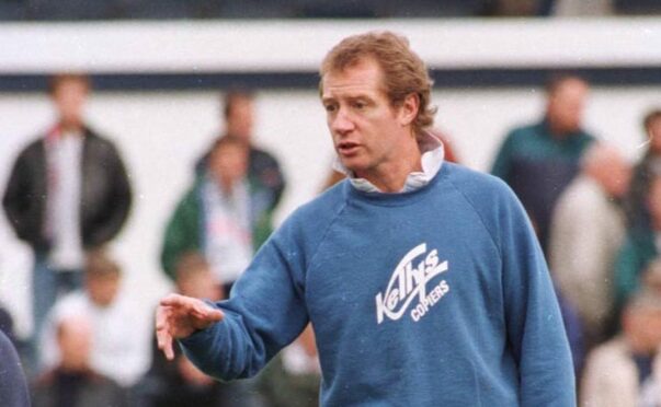 Player-manager Jimmy Nicholl led Raith Rovers into Europe.