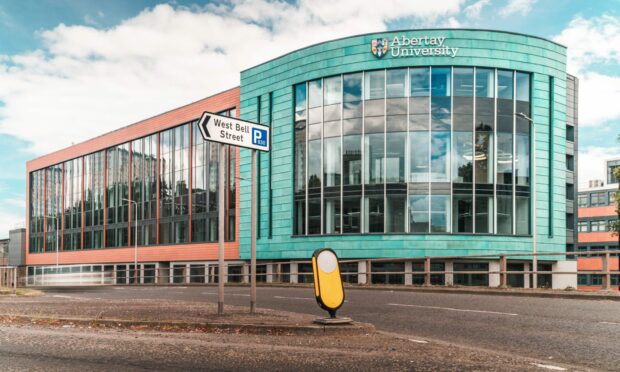 The new look Kydd building at Abertay University.