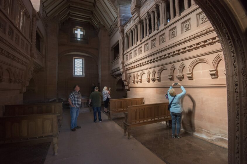 Mortuary chapel Arbroath.