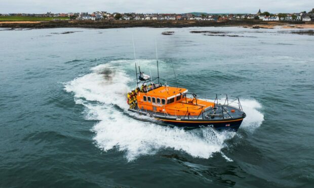 Anstruther lifeboat.