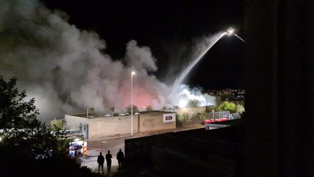 Dundee abattoir fire
