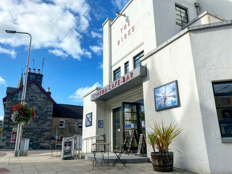 facade of The Birks Cinema Aberfeldy