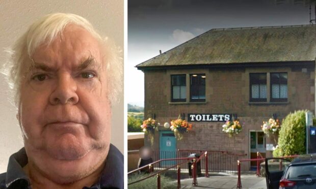 Douglas Watters resigned from Crieff Community Council after a site meeting at the town's toilets.