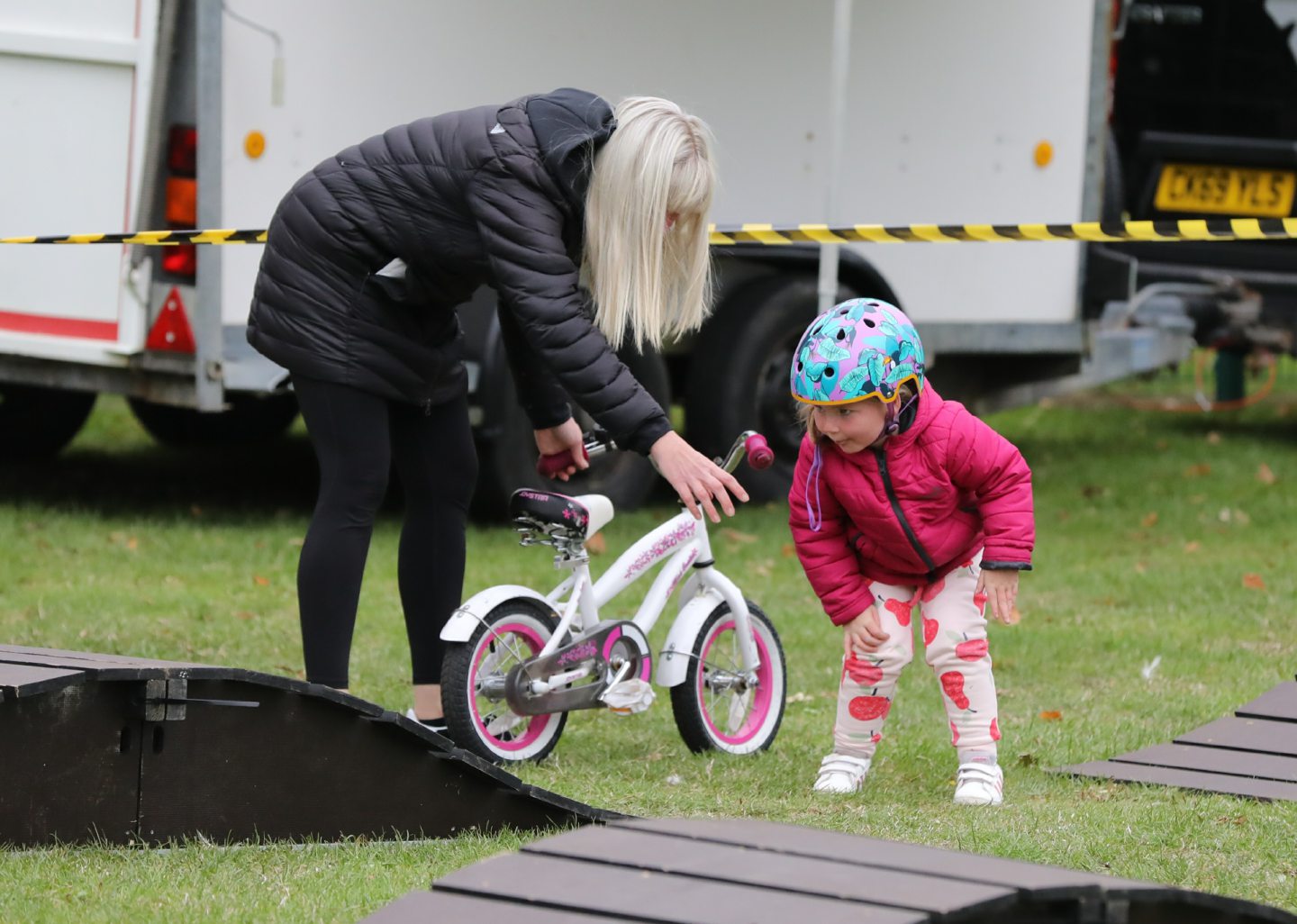 Pictures Angus Cycle Hub roadshow family fun day at Montrose