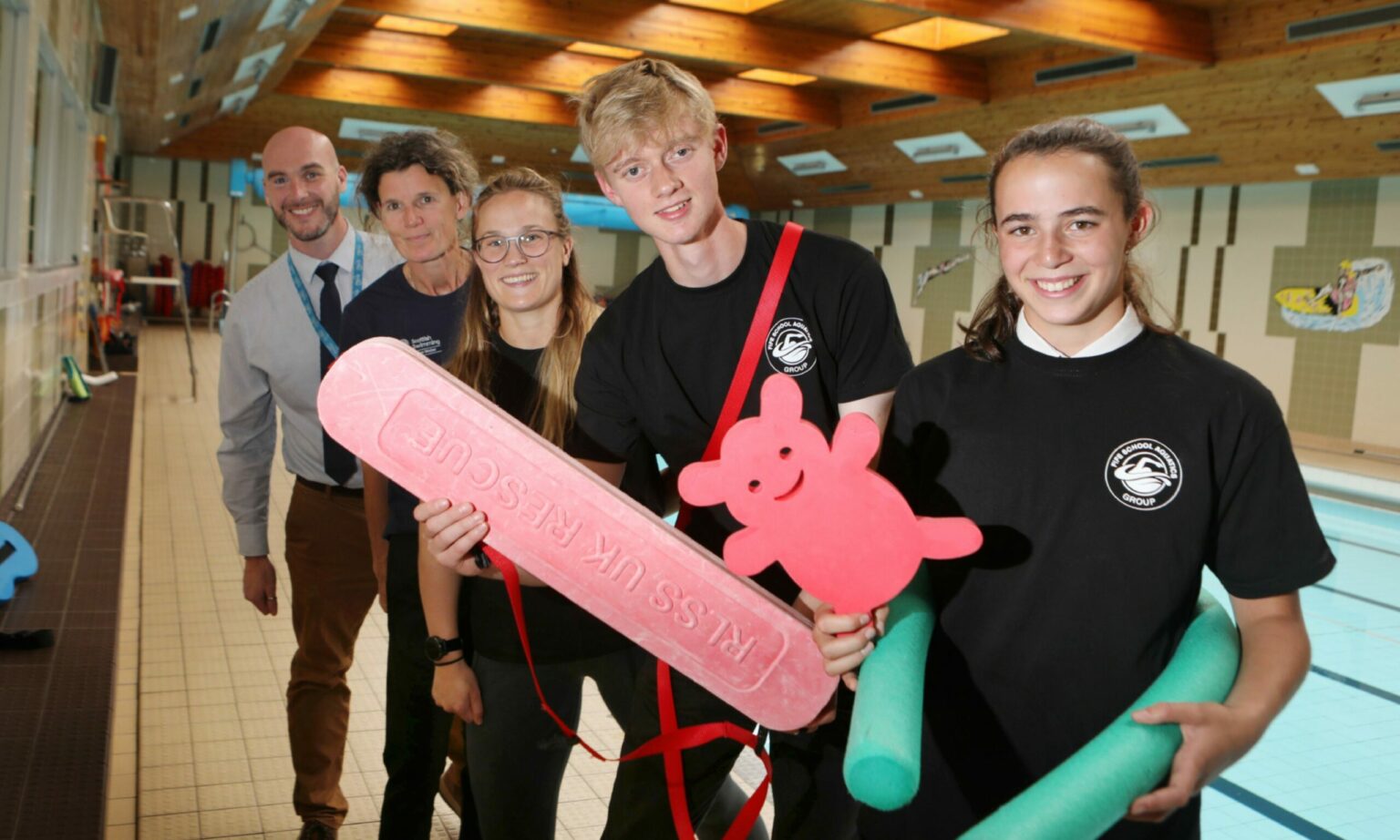 Fife pupils train as swim teachers and lifeguards to boost staffing
