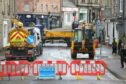 Forfar's flood clean-up continued after Tuesday's torrential storms. Pic: Gareth Jennings/DCT Media.