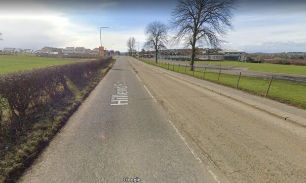 Police have been forced to close Hillend Road following the crash. Picture: Google