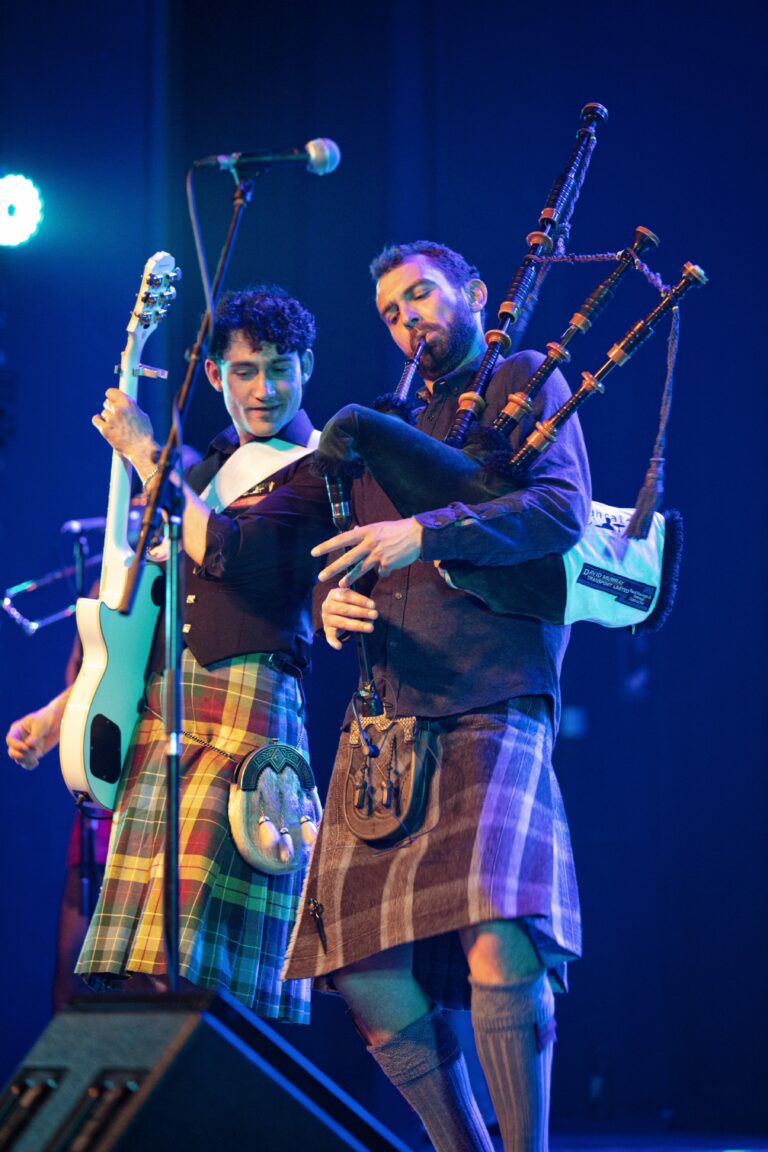 Tayside bagpipe rock band Gleadhraich to release movie charting