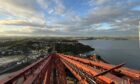 The spectacular view looking north from the top of the Forth Bridge. Pic: Graham Brown/DCT Media.