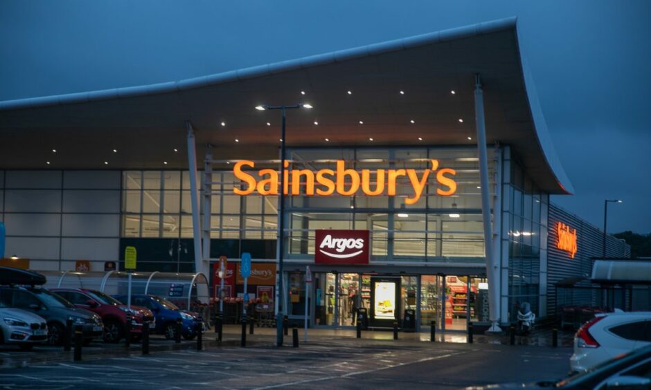 Police investigating breakin at Argos in Dundee Sainsbury's
