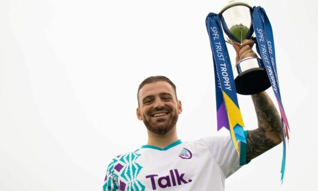 Kerr Waddell hopes to get his hands on the SPFL Trust Trophy at the end of the competition.