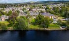 3 Mansfield Place has a fantastic location on the Tay.
