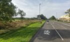 Muir Homes want to build on farmland opposite Orchardbank industrial estate in Forfar. Image: Google