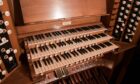 The Caird Hall organ.