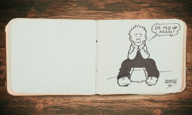 Dudley D Watkins brought the stories of Oor Wullie to life.