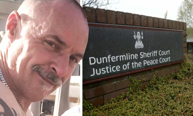 Robert Clark appeared at Dunfermline Sheriff Court
