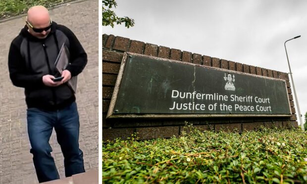Robert Peterson was sentenced at Dunfermline Sheriff Court.