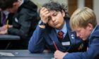 Young minds were put to the test in a Fife schools maths competition sponsored by The Courier. Pictures by Steven Brown/DC Thomson.