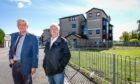 Tom dams and John O'Brien have called for the Buckhaven flats demolition