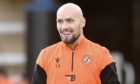 All smiles: Carljohan Eriksson has stepped up in recent weeks for Dundee United